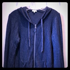 Splendid Blue Heather Small Hoodie